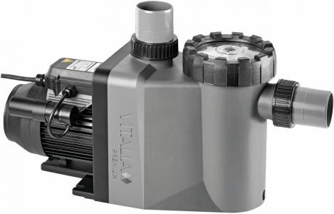 Speck Vitalia Premium 10W Filterpumpe, selbstansaugend, 10m³/h bei 10m, 0,69kW, 230V, grau